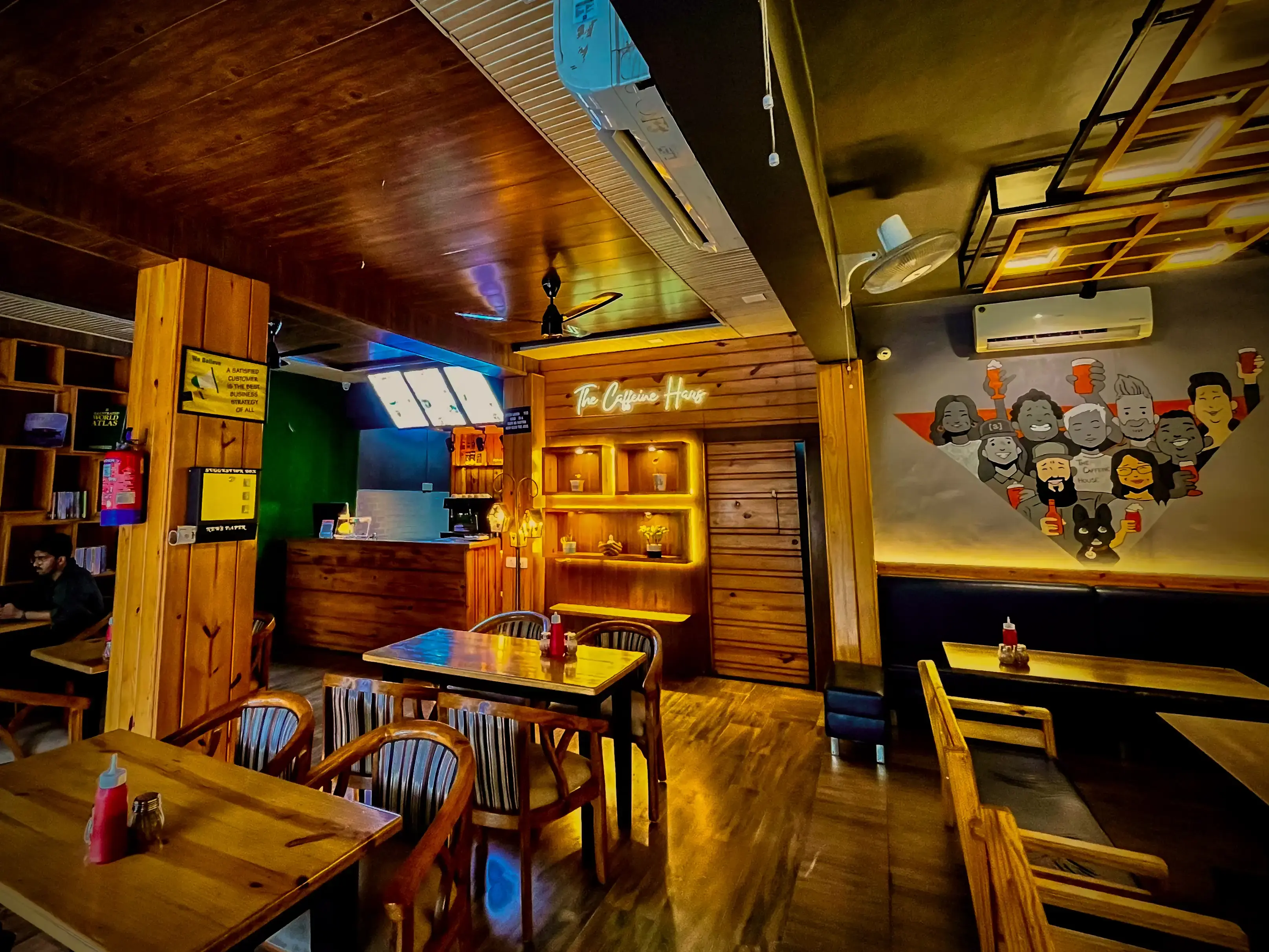 The Caffeine House Interior