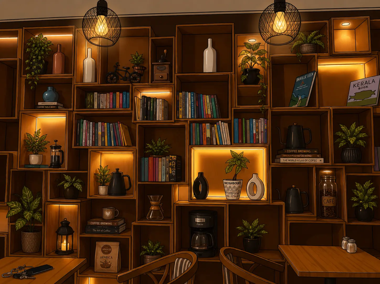 The Caffeine House café atmosphere